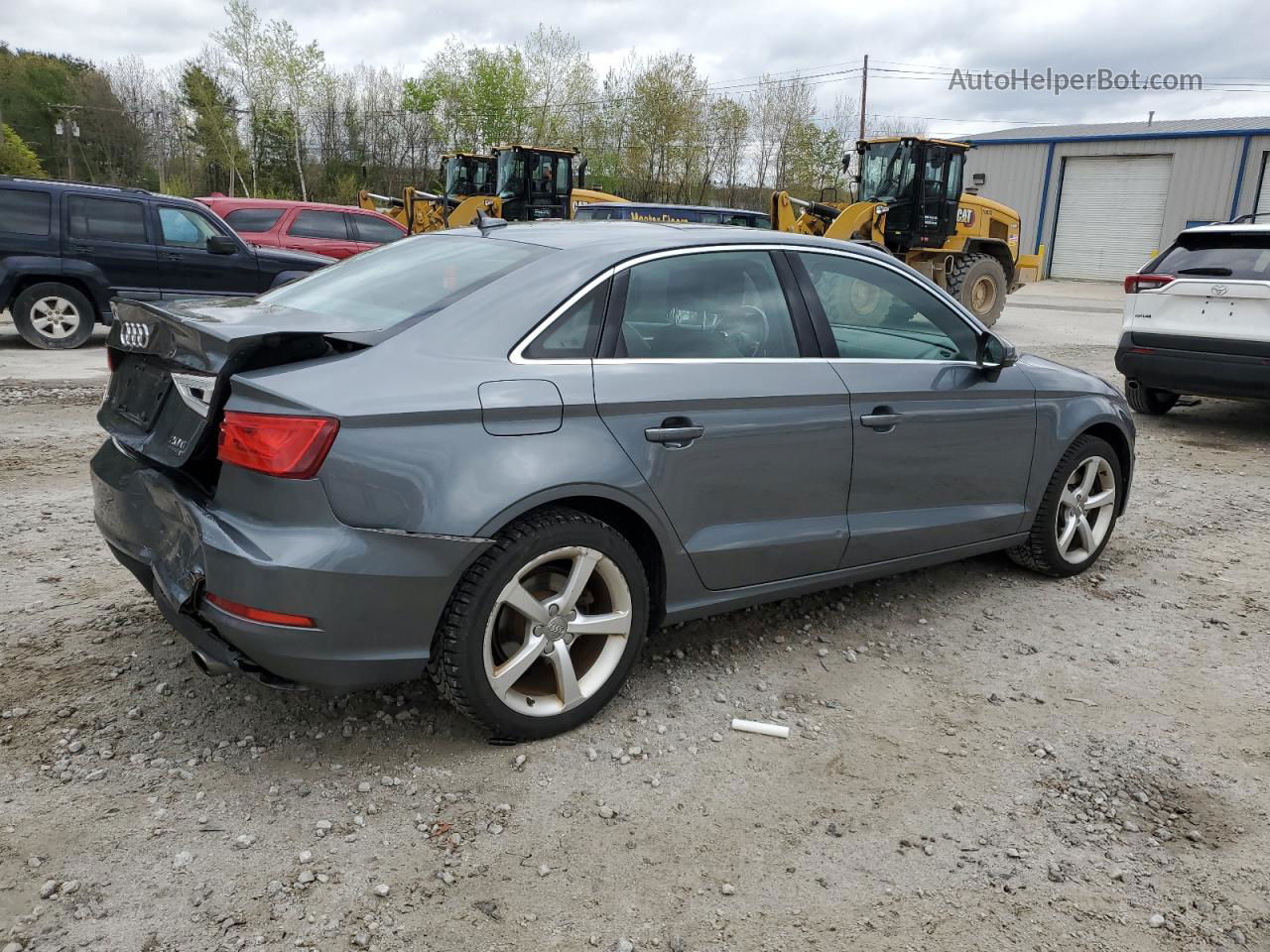 2015 Audi A3 Premium Gray vin: WAUBFGFF6F1095000