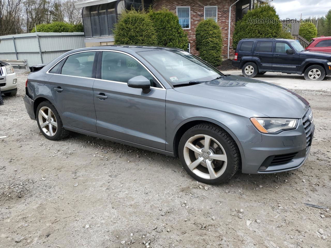 2015 Audi A3 Premium Gray vin: WAUBFGFF6F1095000