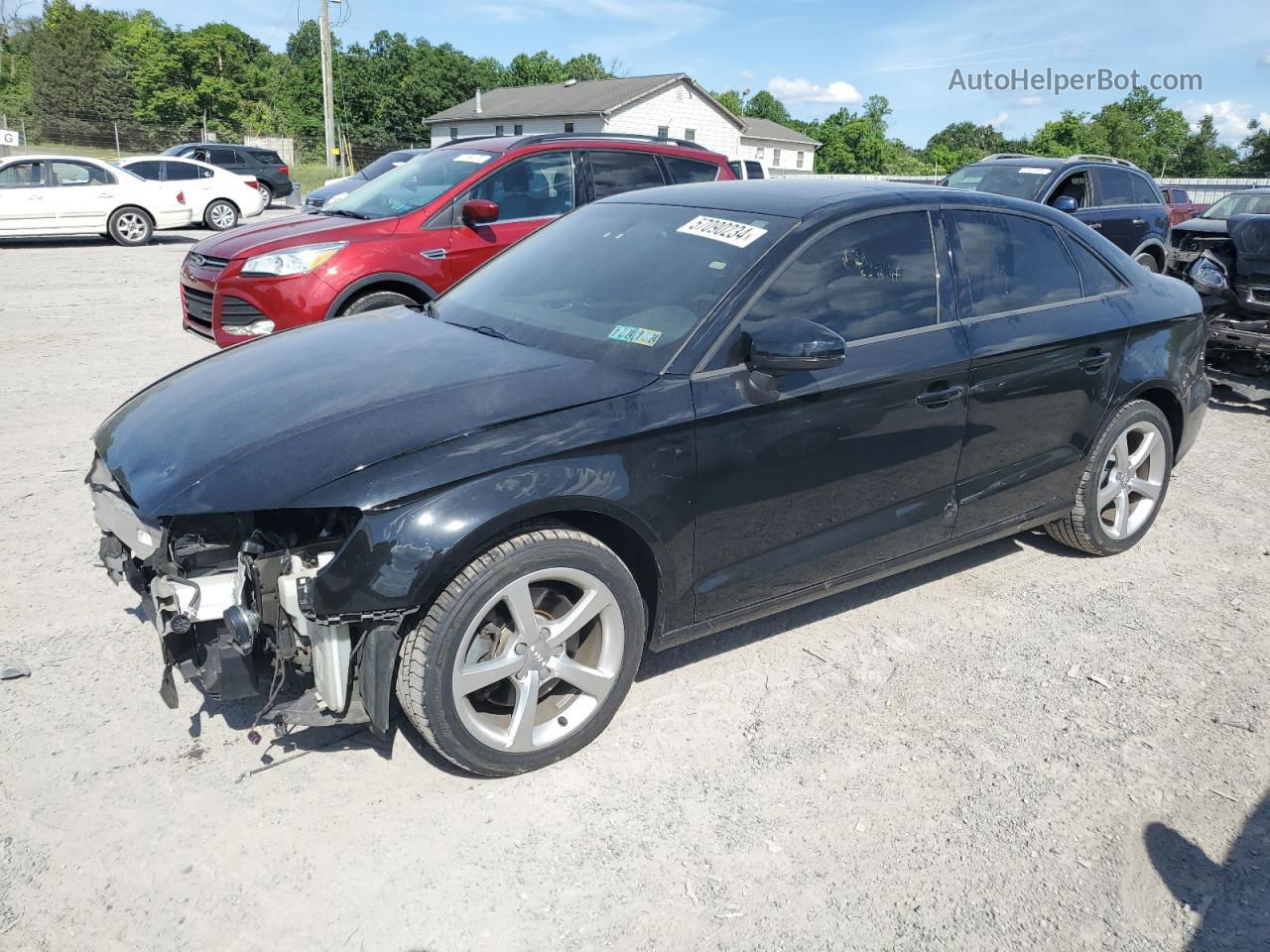 2015 Audi A3 Premium Black vin: WAUBFGFF6F1122597