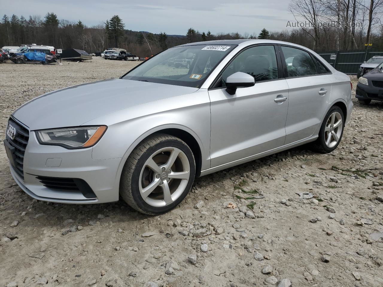 2015 Audi A3 Premium Silver vin: WAUBFGFF7F1008866