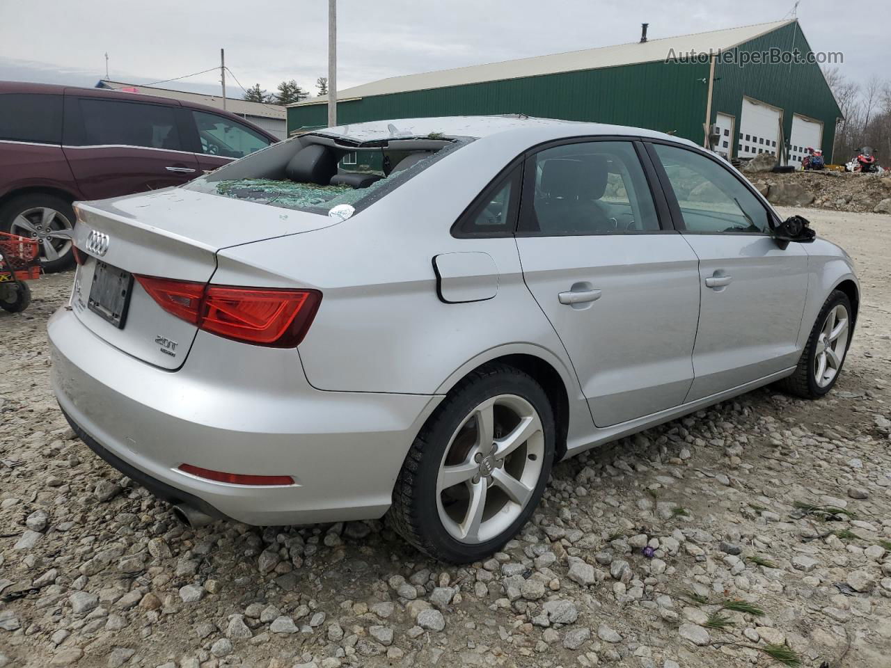 2015 Audi A3 Premium Silver vin: WAUBFGFF7F1008866