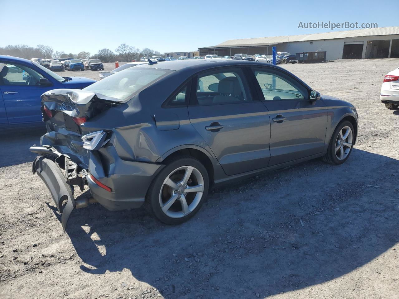 2015 Audi A3 Premium Gray vin: WAUBFGFF7F1014392