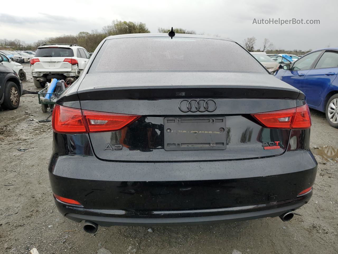 2015 Audi A3 Premium Черный vin: WAUBFGFF7F1076665