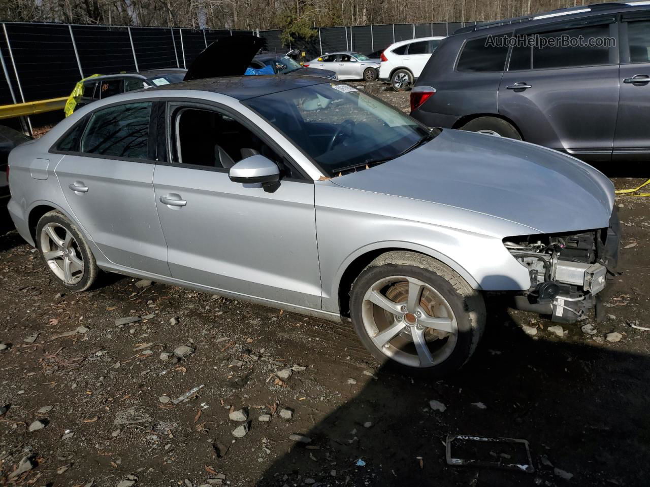 2015 Audi A3 Premium Silver vin: WAUBFGFF8F1009332