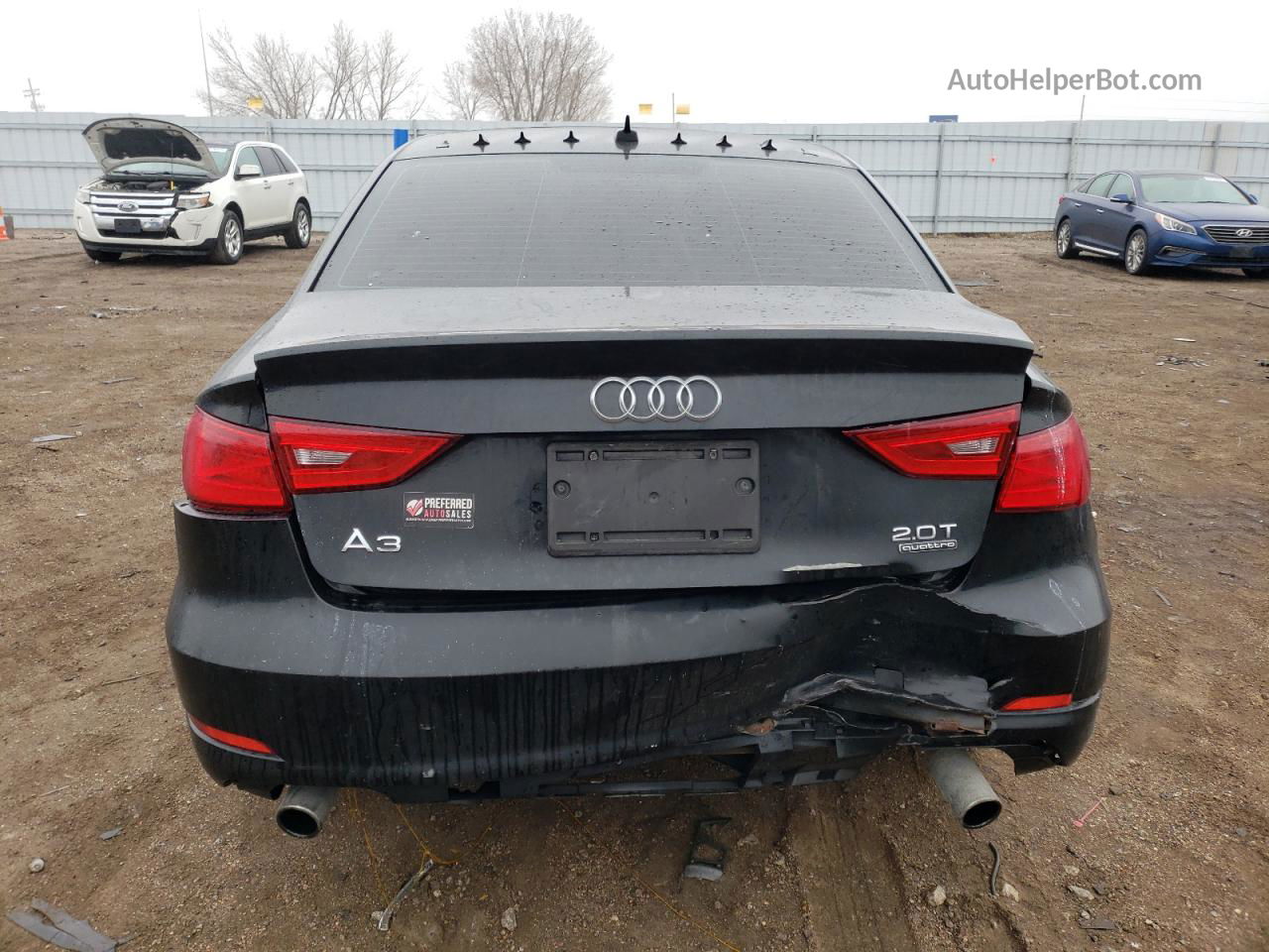 2015 Audi A3 Premium Black vin: WAUBFGFF8F1123301