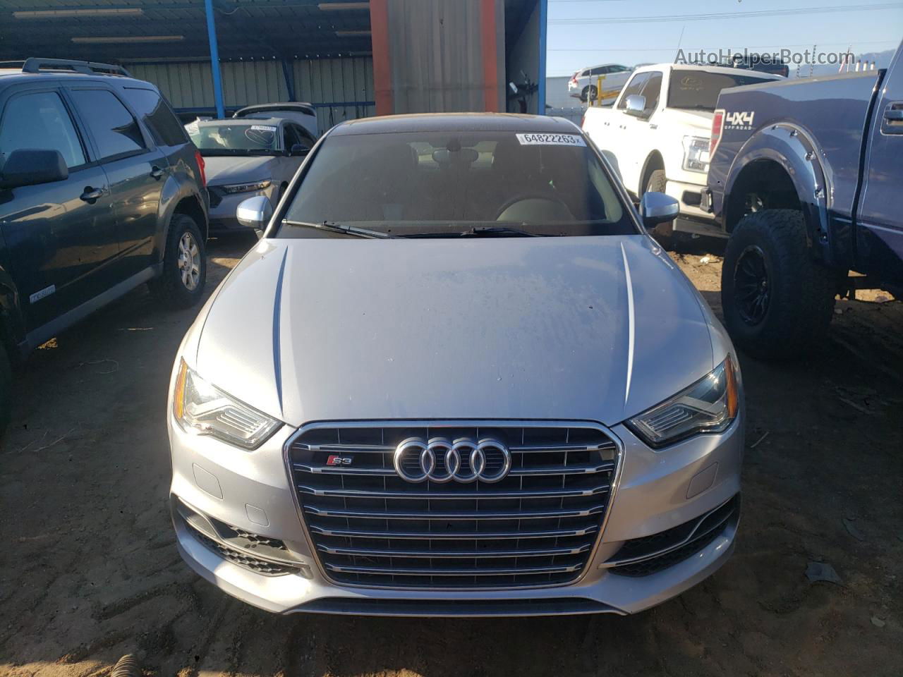 2015 Audi S3 Premium Plus Silver vin: WAUBFGFF9F1072195