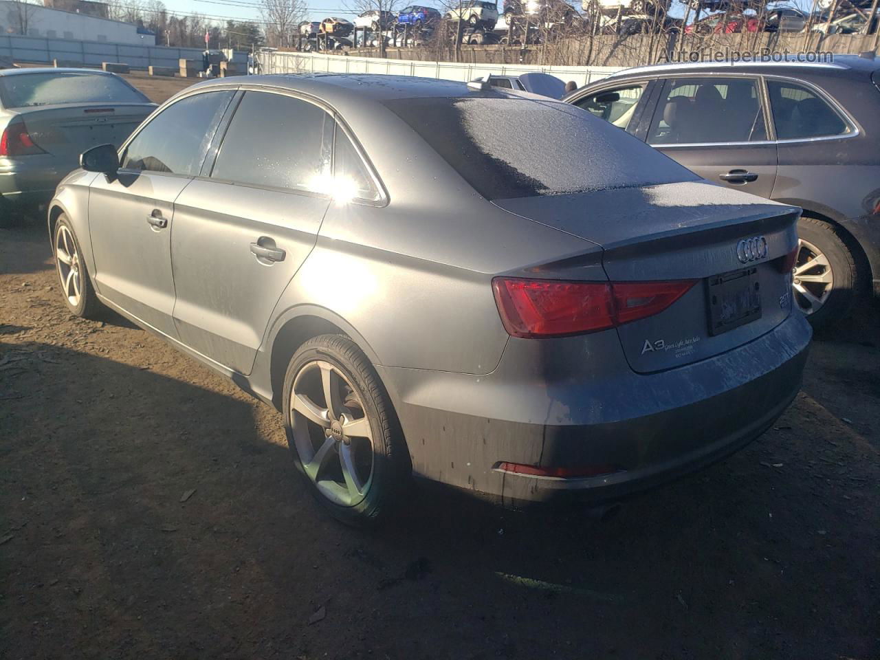 2015 Audi A3 Premium Gray vin: WAUBFGFF9F1097436