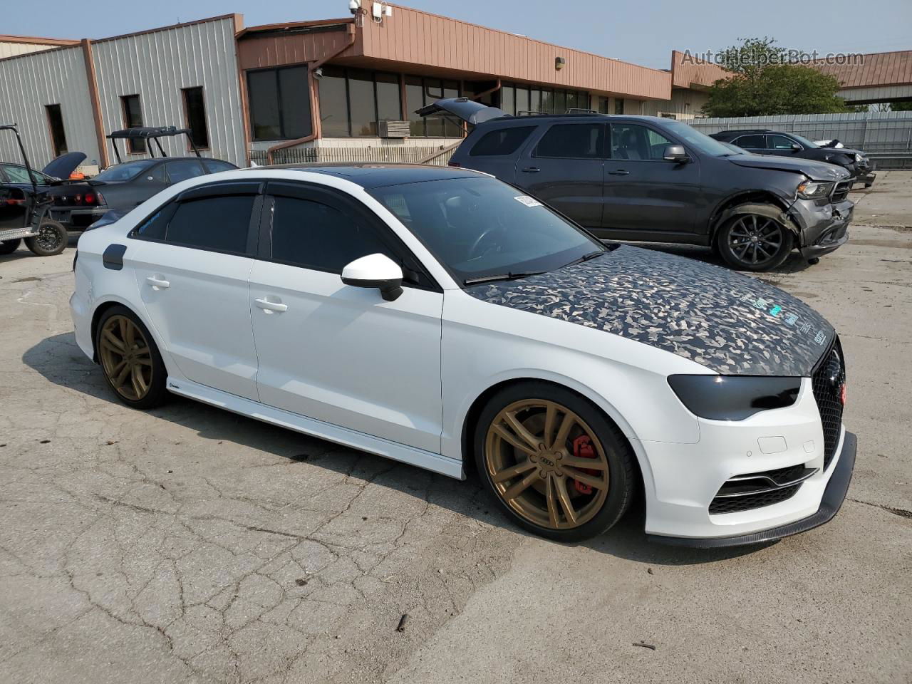 2015 Audi S3 Premium Plus Two Tone vin: WAUBFGFF9F1122285