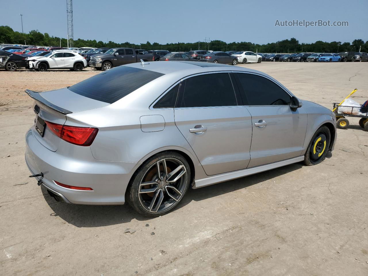 2015 Audi S3 Premium Plus Silver vin: WAUBFGFF9F1126868