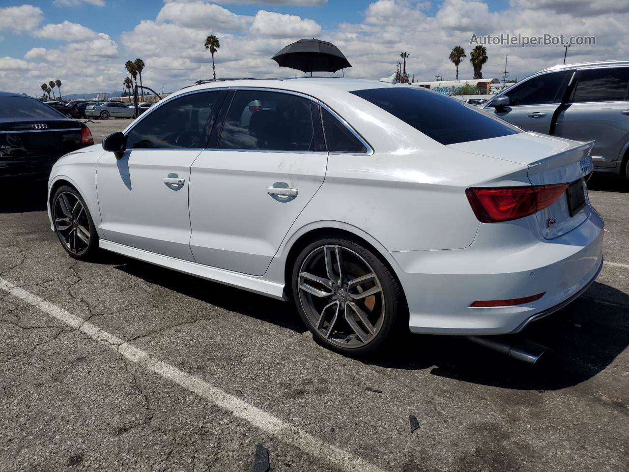 2015 Audi S3 Premium Plus Белый vin: WAUBFGFF9F1127292