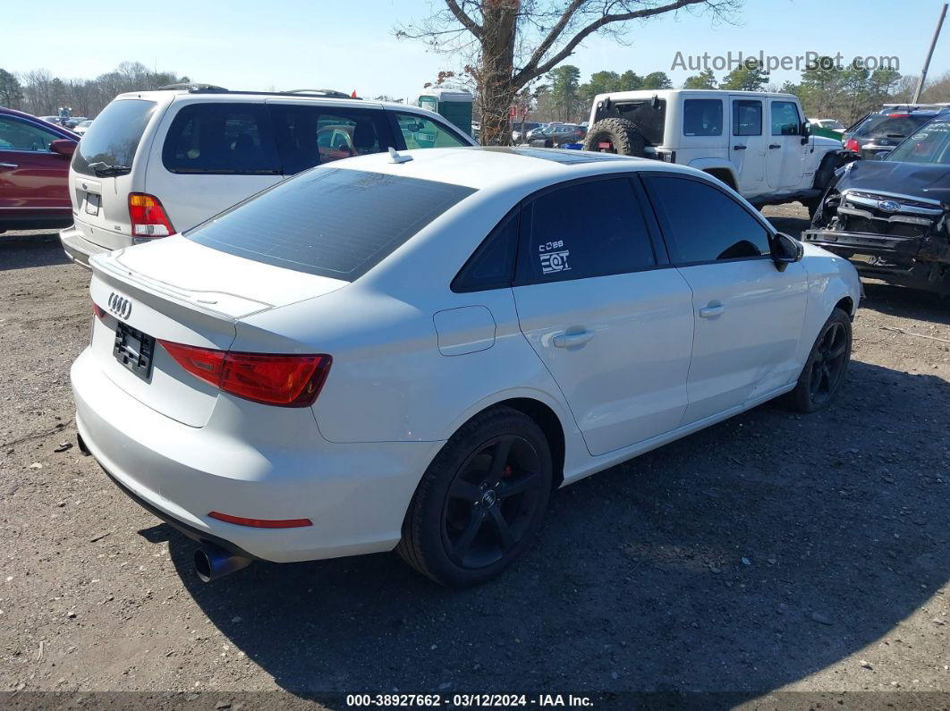 2015 Audi A3 2.0t Premium White vin: WAUBFGFFXF1001426