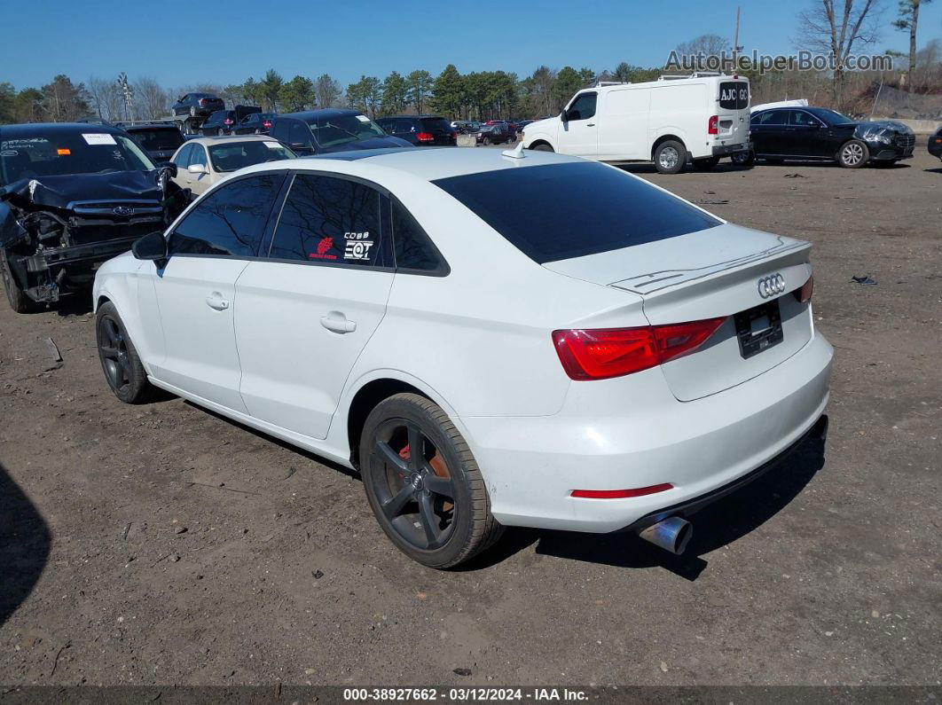 2015 Audi A3 2.0t Premium White vin: WAUBFGFFXF1001426