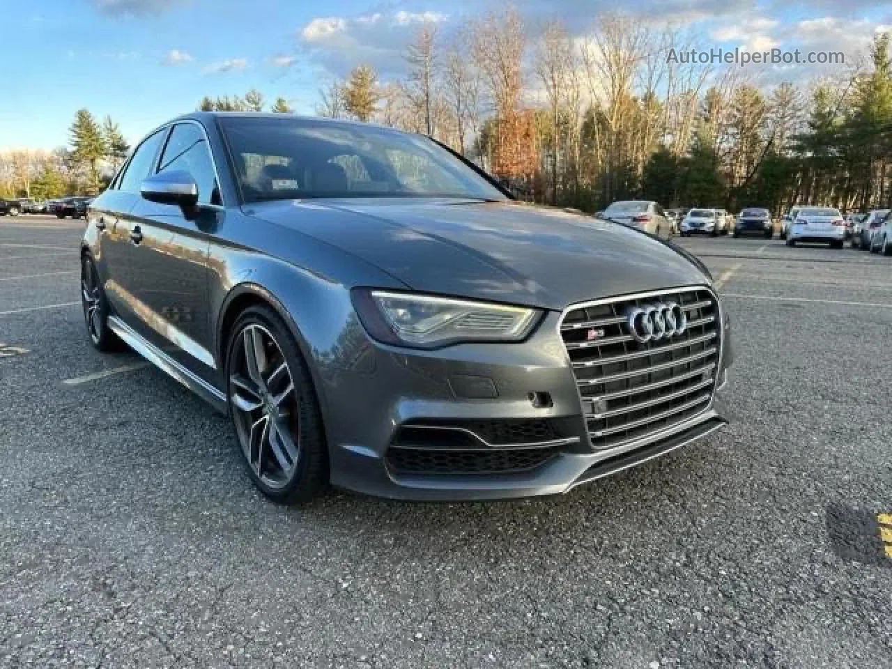 2015 Audi S3 Premium Plus Charcoal vin: WAUBFGFFXF1044597