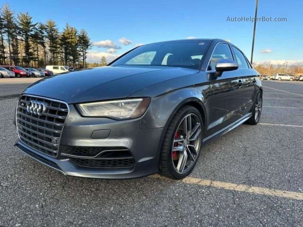 2015 Audi S3 Premium Plus Charcoal vin: WAUBFGFFXF1044597