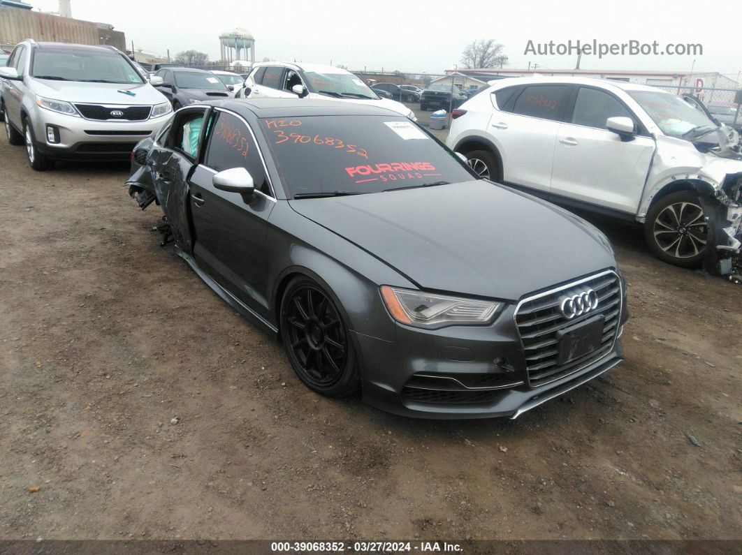 2015 Audi S3 2.0t Premium Plus Gray vin: WAUBFGFFXF1046690