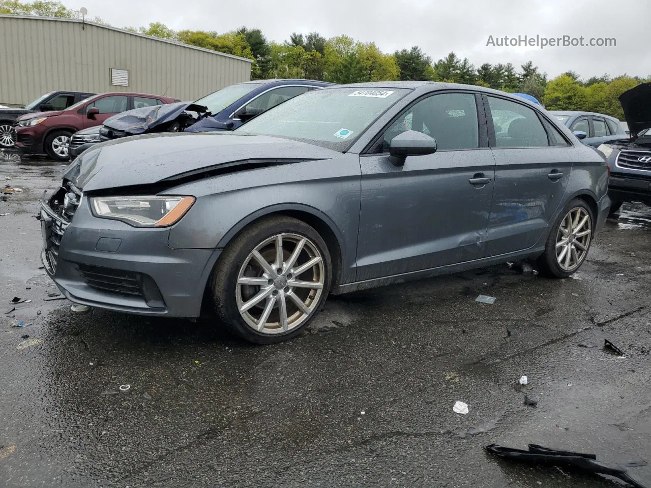 2015 Audi A3 Premium Gray vin: WAUBFGFFXF1057351