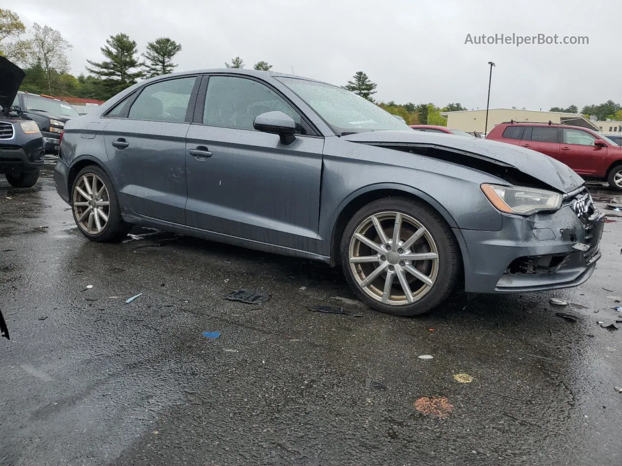 2015 Audi A3 Premium Gray vin: WAUBFGFFXF1057351