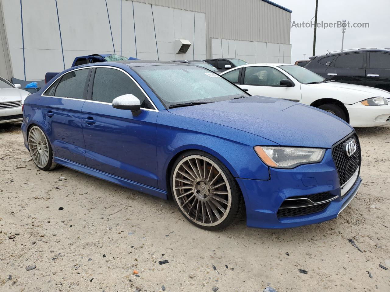 2015 Audi S3 Premium Plus Blue vin: WAUBFGFFXF1091807