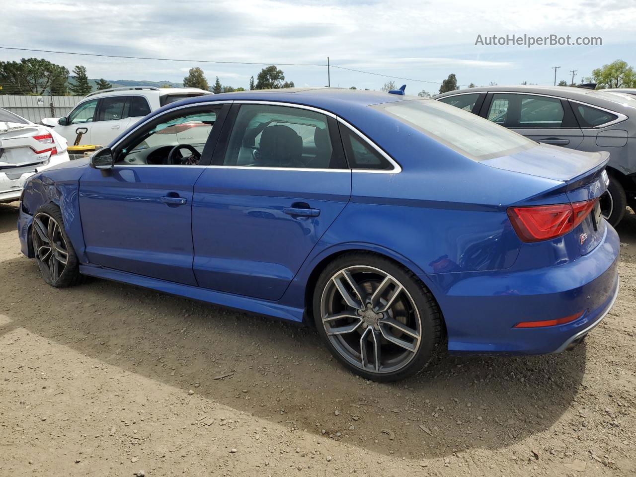 2015 Audi S3 Premium Plus Синий vin: WAUBFGFFXF1109058