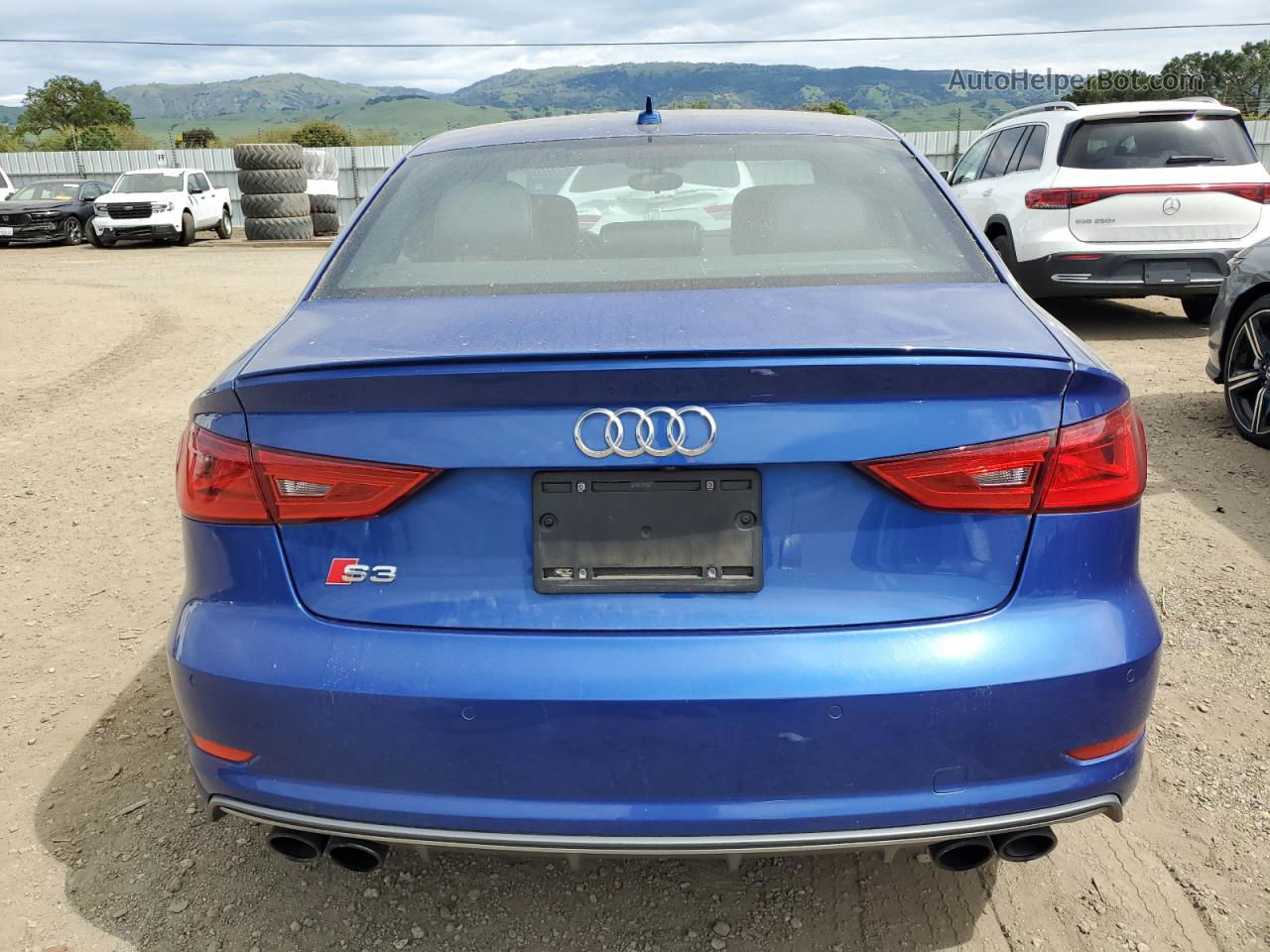 2015 Audi S3 Premium Plus Синий vin: WAUBFGFFXF1109058