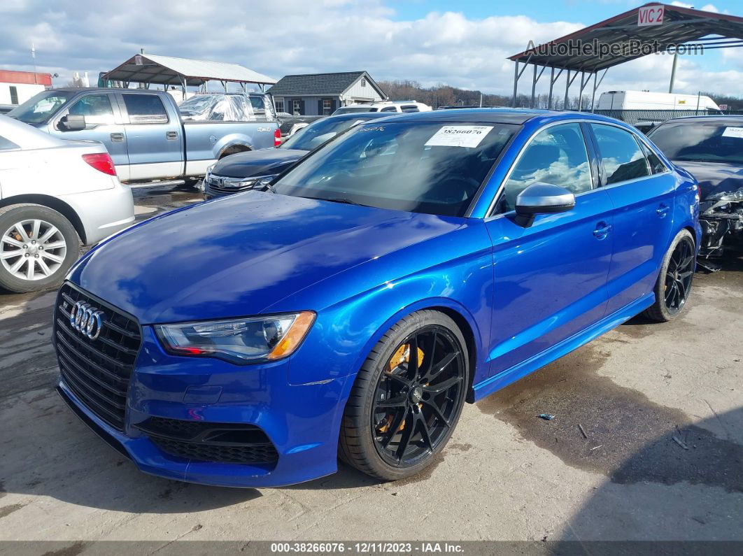 2015 Audi S3 2.0t Premium Plus Blue vin: WAUBFHFF7F1087641