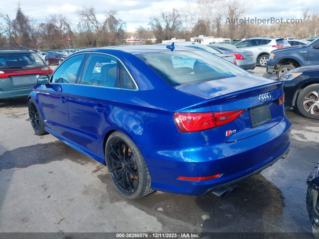 2015 Audi S3 2.0t Premium Plus Blue vin: WAUBFHFF7F1087641