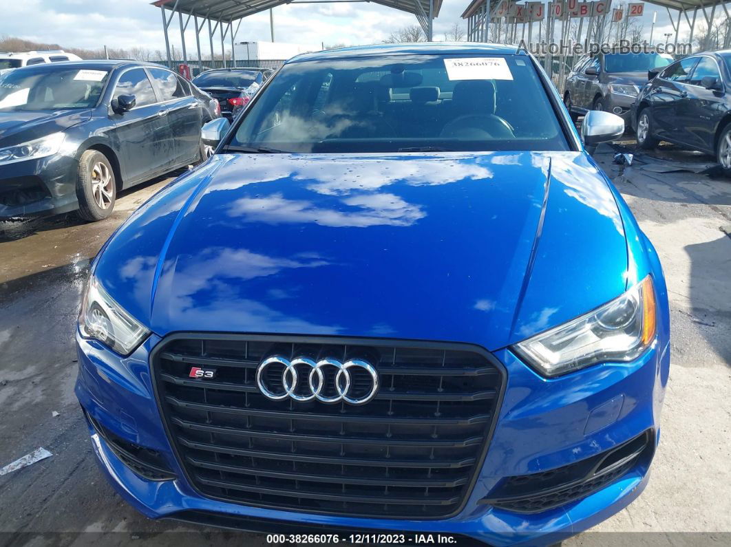 2015 Audi S3 2.0t Premium Plus Blue vin: WAUBFHFF7F1087641