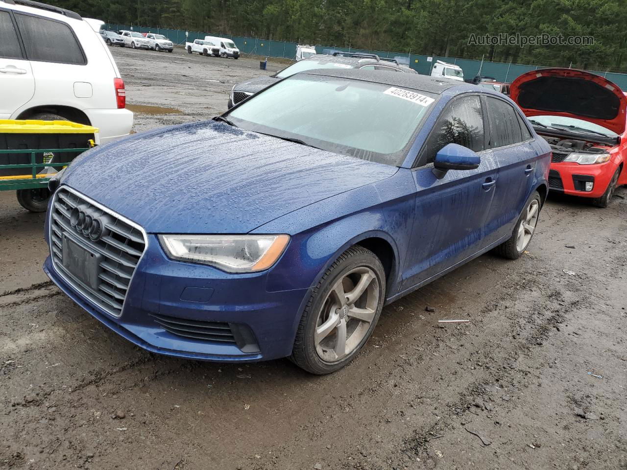 2015 Audi A3 Premium Blue vin: WAUBFHFFXF1067447