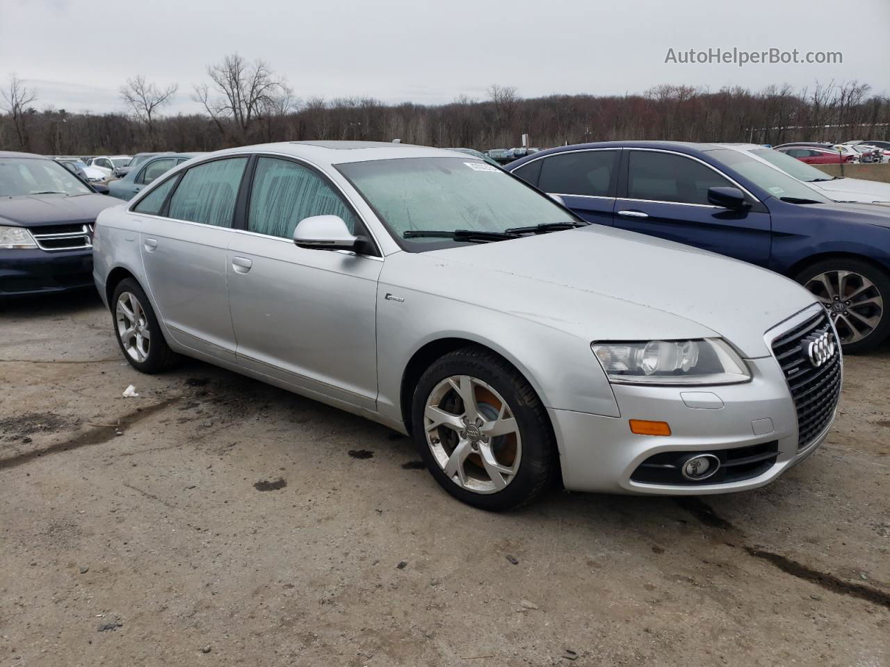 2011 Audi A6 Premium Silver vin: WAUBGAFB5BN067571