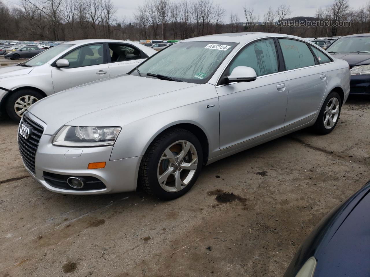 2011 Audi A6 Premium Silver vin: WAUBGAFB5BN067571