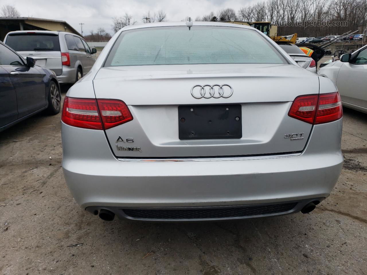 2011 Audi A6 Premium Silver vin: WAUBGAFB5BN067571