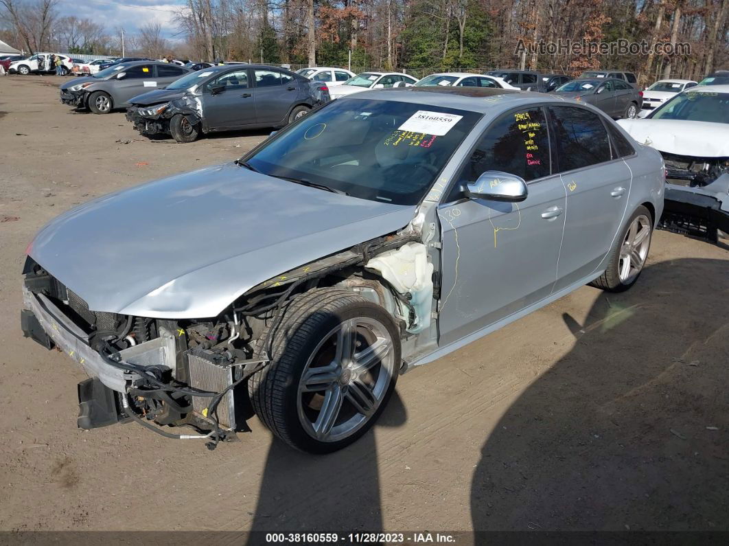 2012 Audi S4 3.0 Premium Plus Silver vin: WAUBGAFL0CA015461