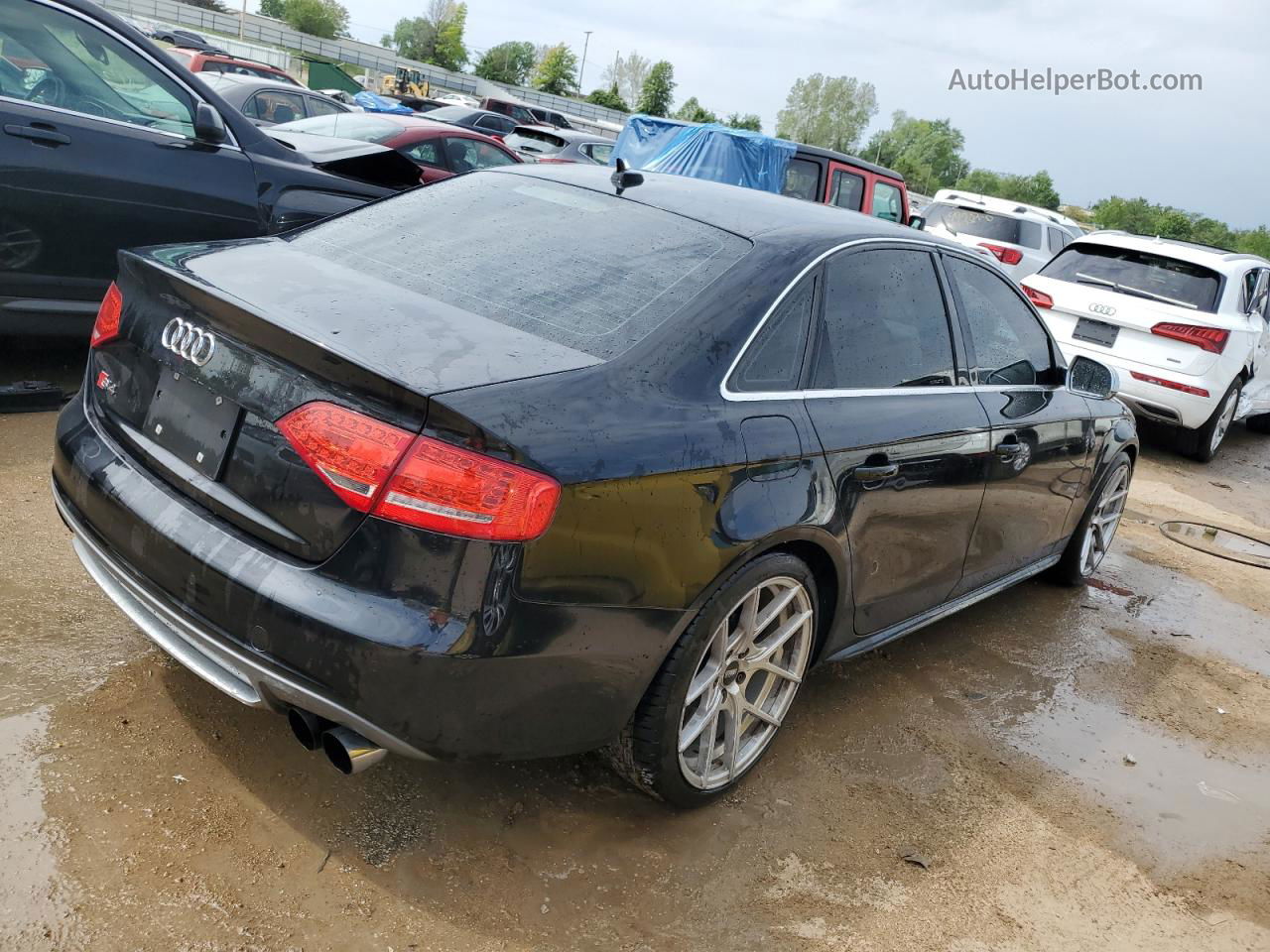 2012 Audi S4 Premium Plus Black vin: WAUBGAFL0CA090662