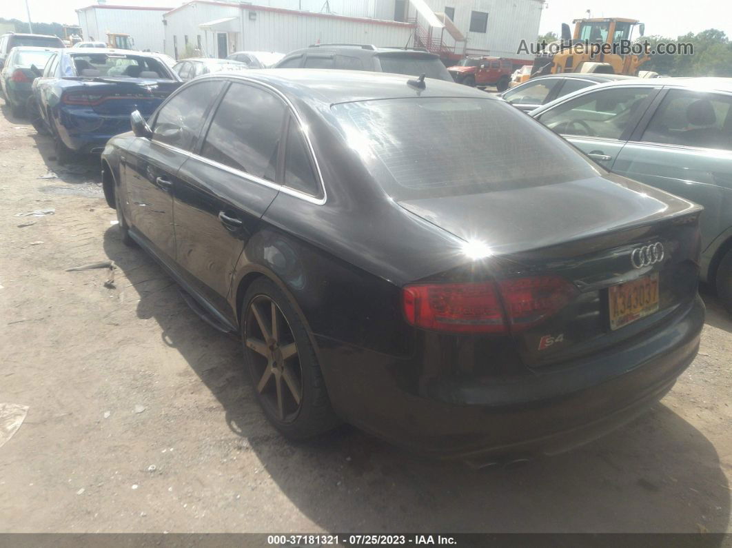 2012 Audi S4 Premium Plus Black vin: WAUBGAFL1CA030731