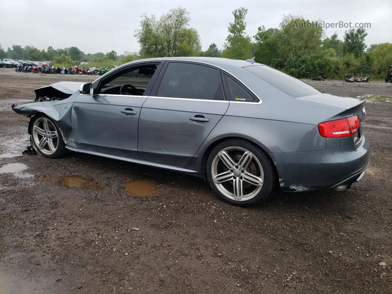 2012 Audi S4 Premium Plus Серебряный vin: WAUBGAFL1CA033001