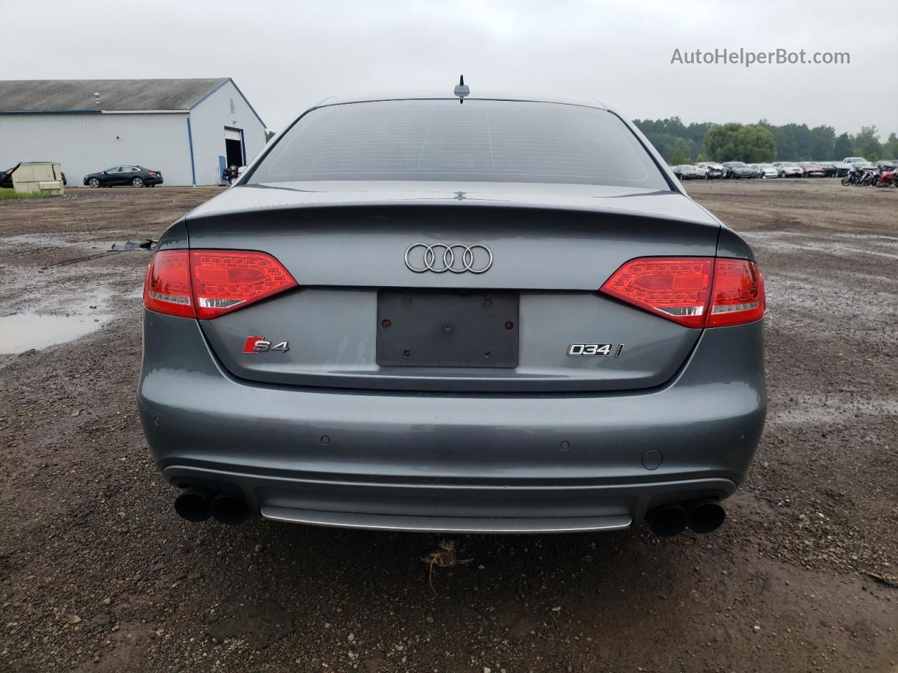 2012 Audi S4 Premium Plus Серебряный vin: WAUBGAFL1CA033001