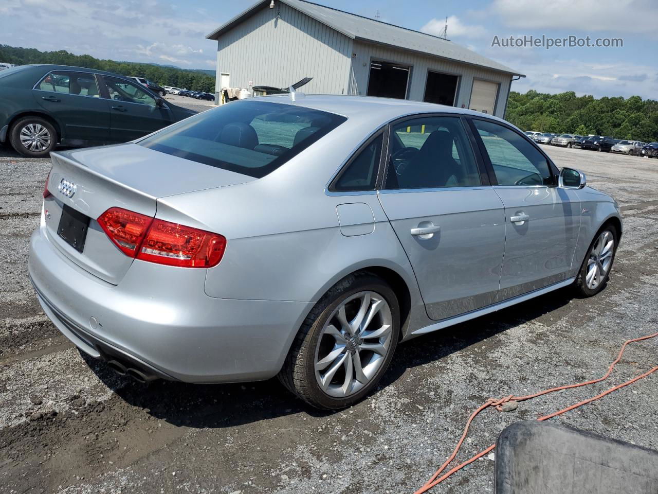 2012 Audi S4 Premium Plus Silver vin: WAUBGAFL1CA062143