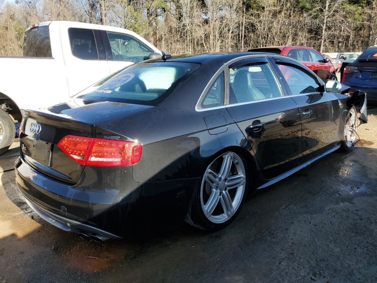 2012 Audi S4 Premium Plus Black vin: WAUBGAFL2CA001173