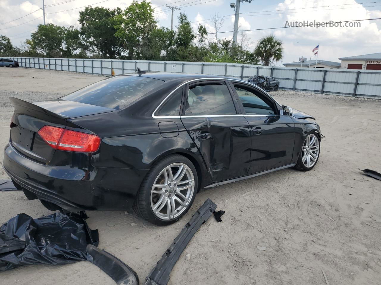 2012 Audi S4 Premium Plus Black vin: WAUBGAFL2CA081803