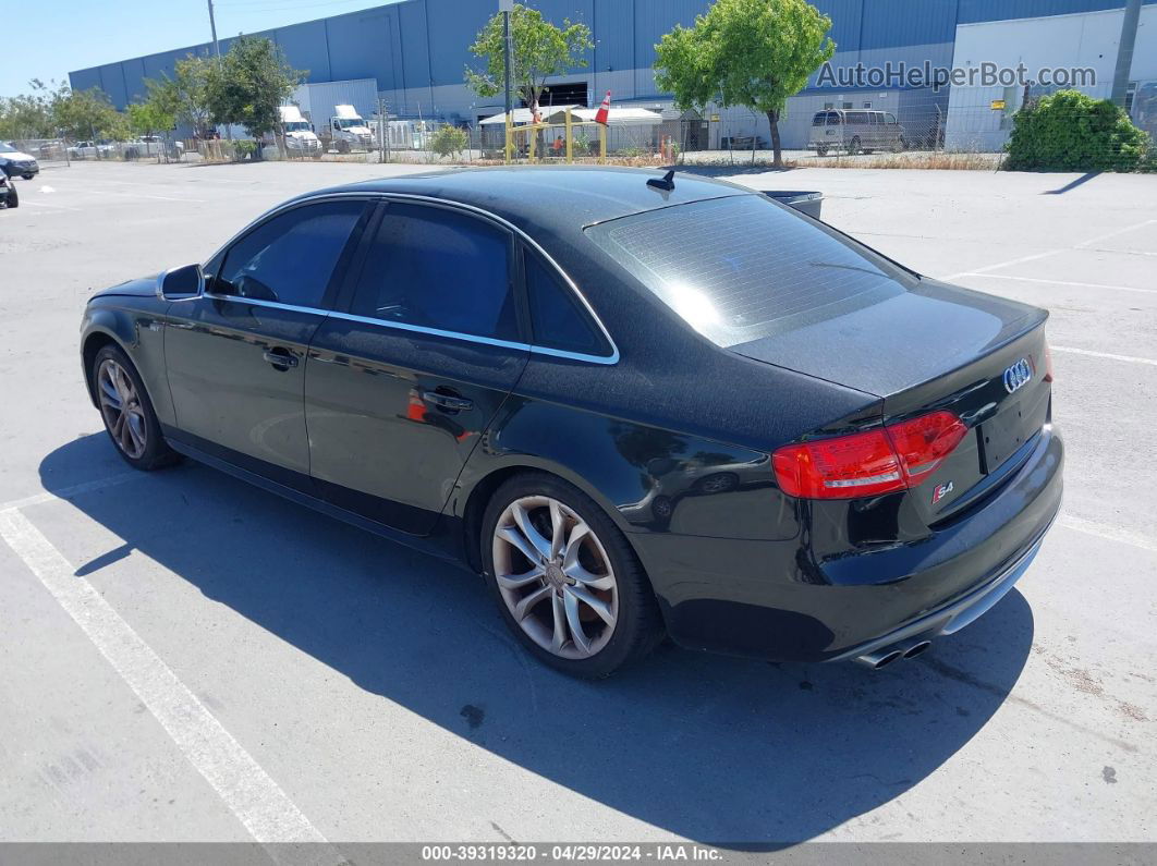 2012 Audi S4 3.0 Premium Plus Black vin: WAUBGAFL3CA002851