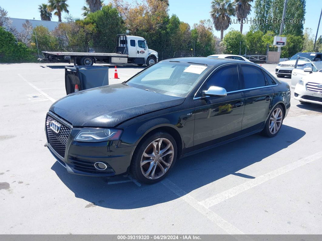 2012 Audi S4 3.0 Premium Plus Black vin: WAUBGAFL3CA002851