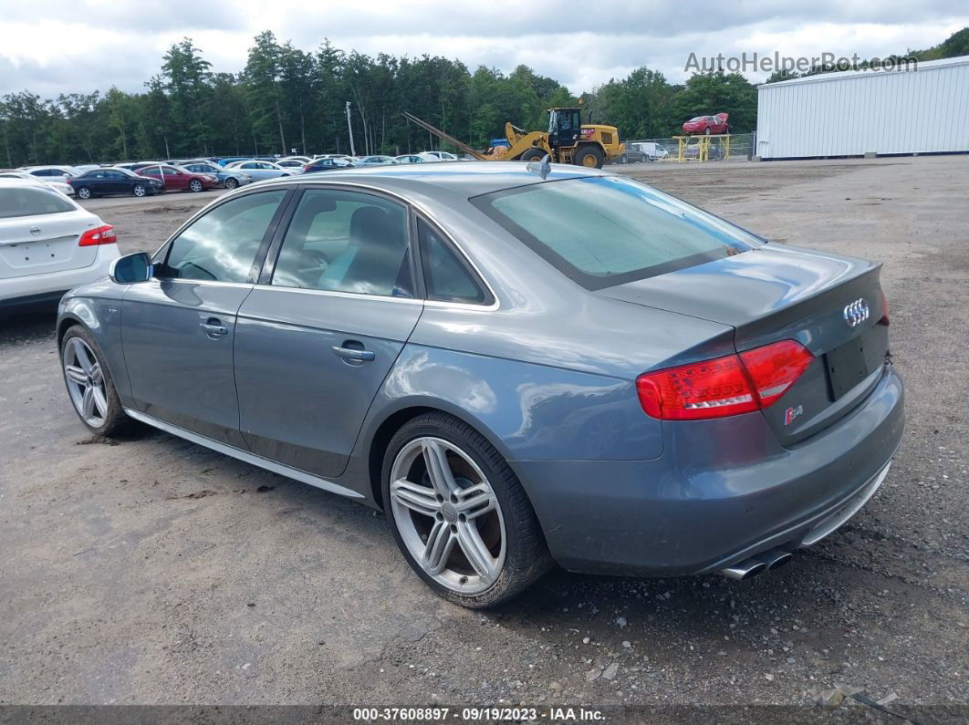 2012 Audi S4 3.0 Premium Plus Gray vin: WAUBGAFL3CA023778