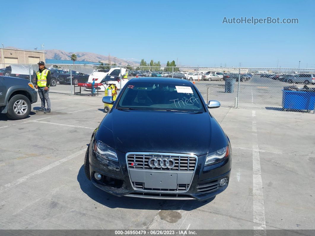 2012 Audi S4 Premium Plus Black vin: WAUBGAFL4CA086369