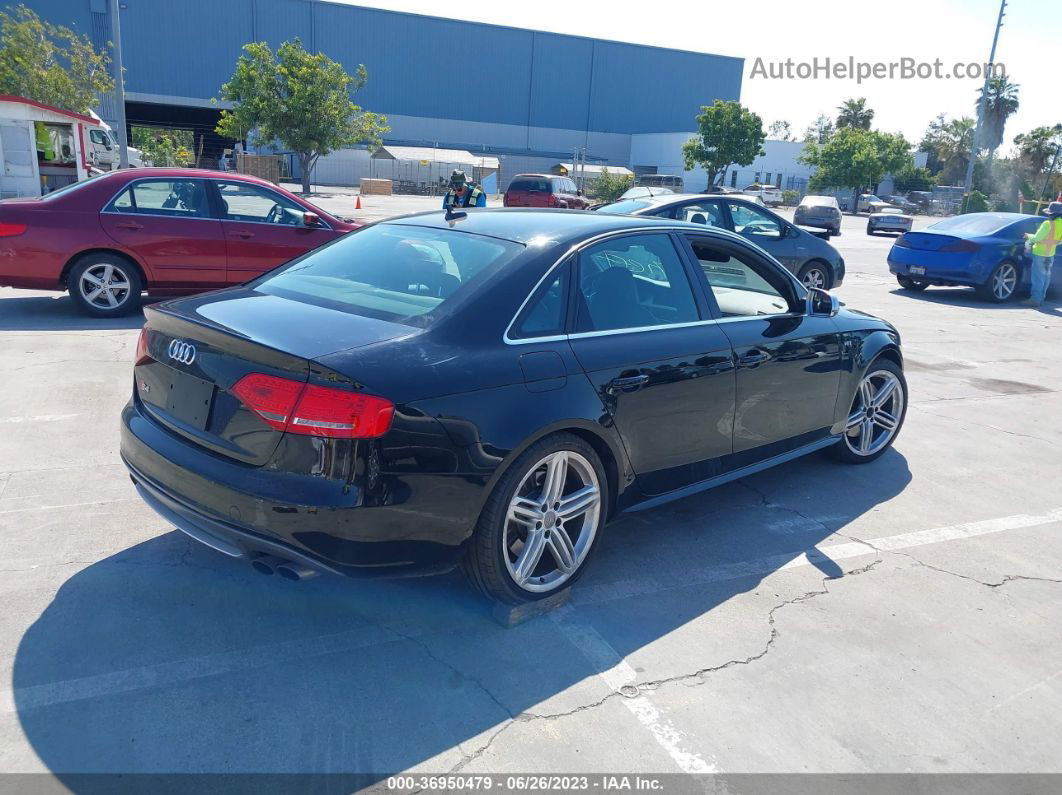 2012 Audi S4 Premium Plus Black vin: WAUBGAFL4CA086369