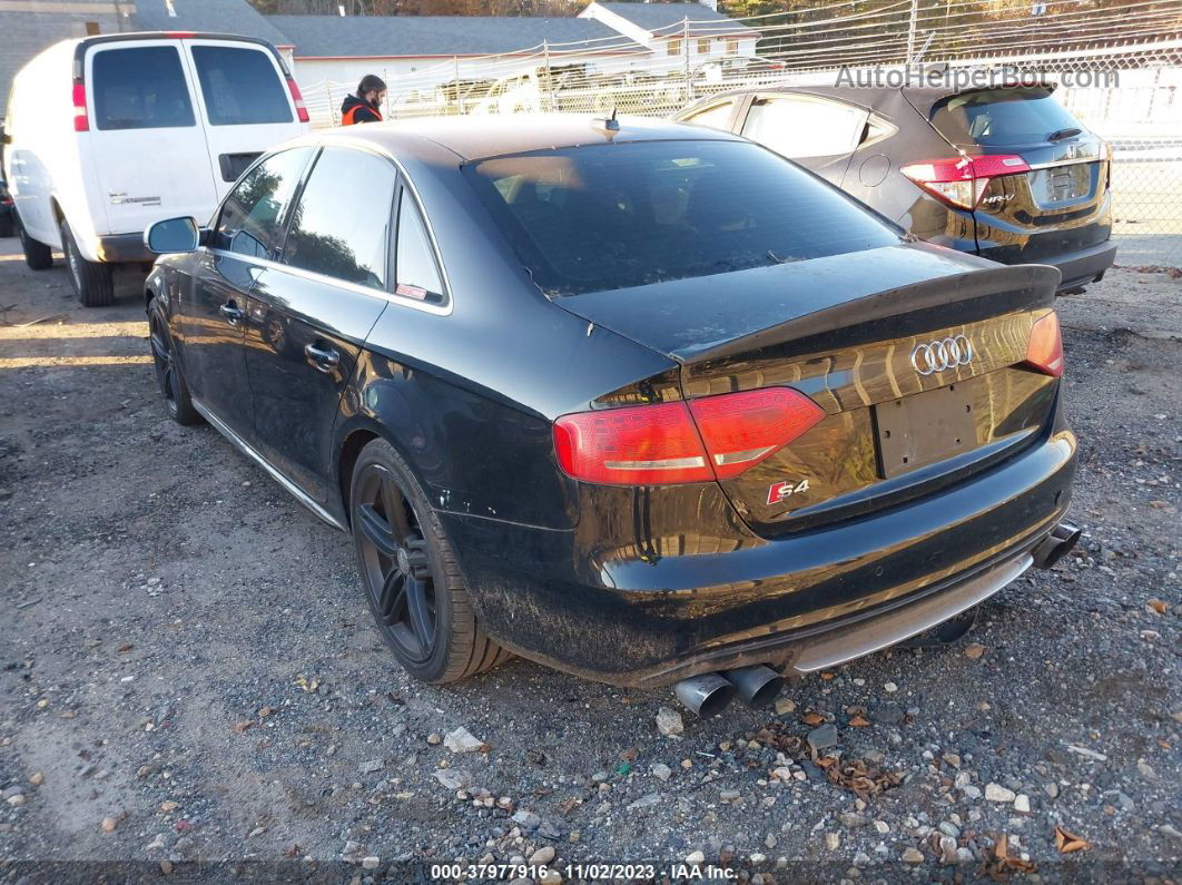 2012 Audi S4 Premium Plus Black vin: WAUBGAFL4CA108936