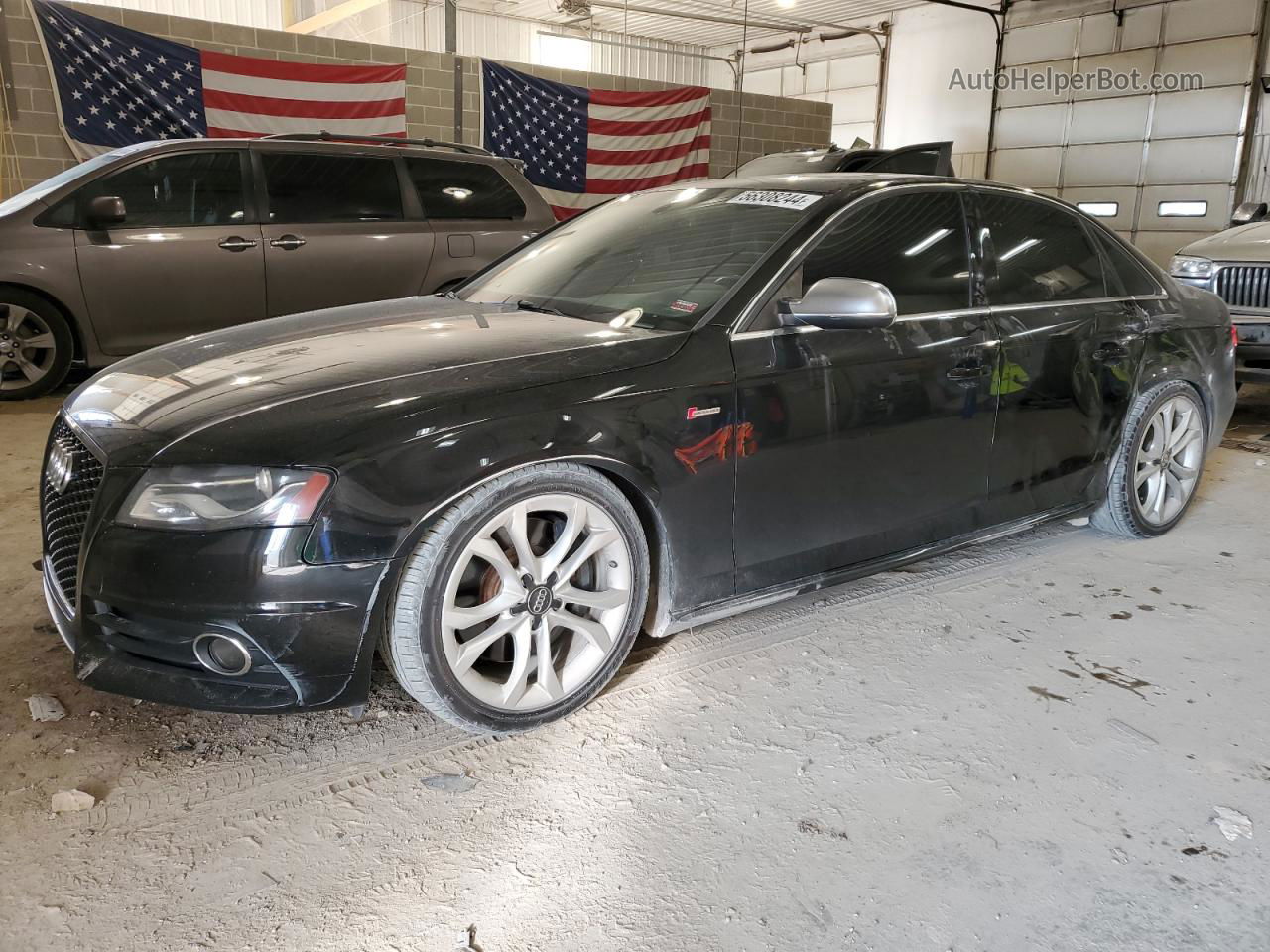 2012 Audi S4 Premium Plus Black vin: WAUBGAFL5CA089409