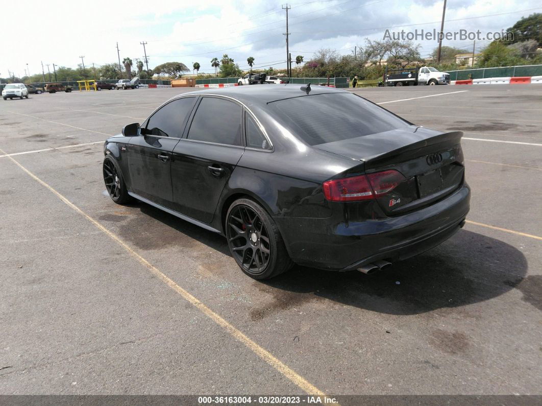 2012 Audi S4 3.0 Premium Plus Black vin: WAUBGAFL5CA115233