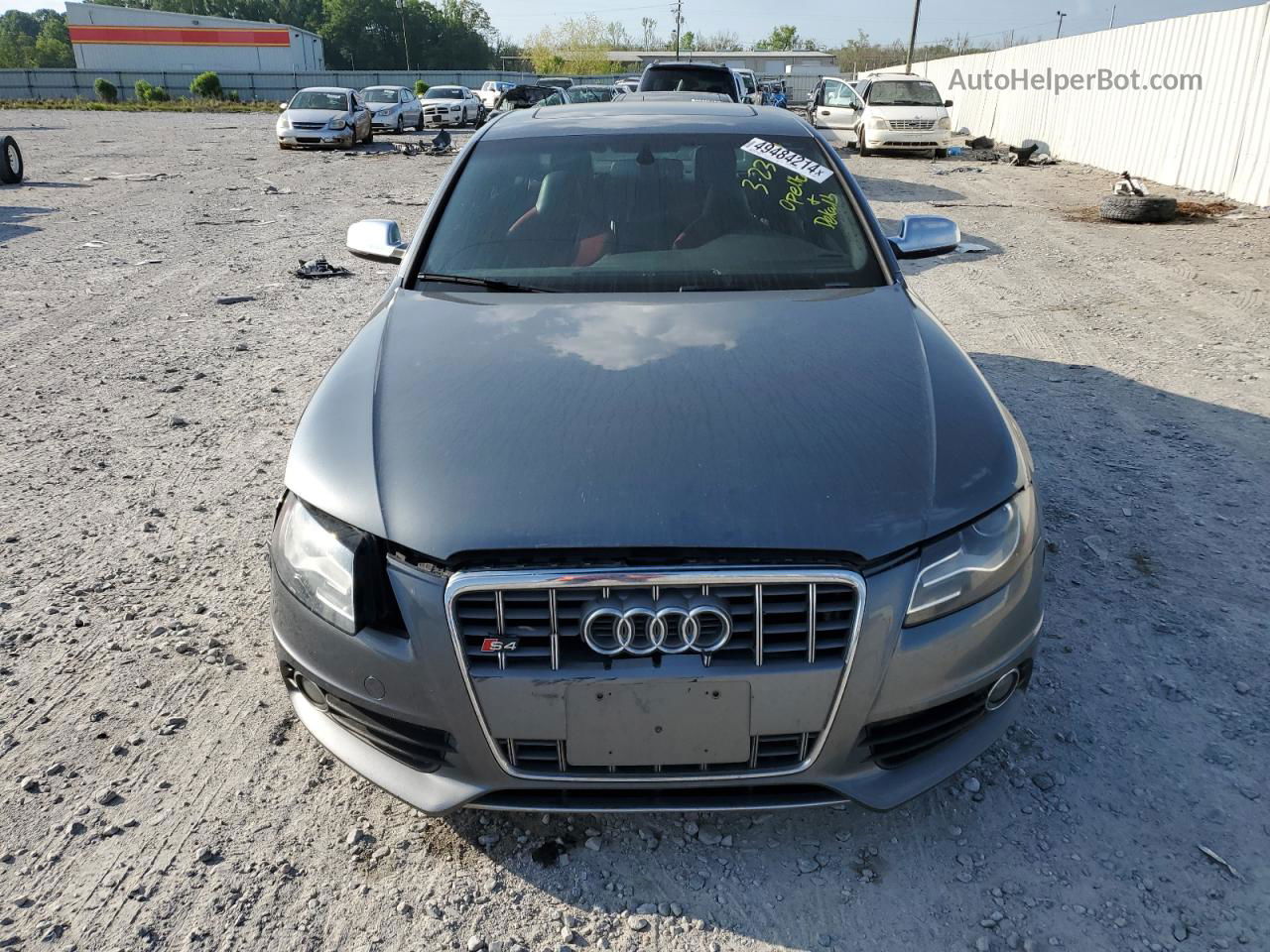 2012 Audi S4 Premium Plus Gray vin: WAUBGAFL6CA050800