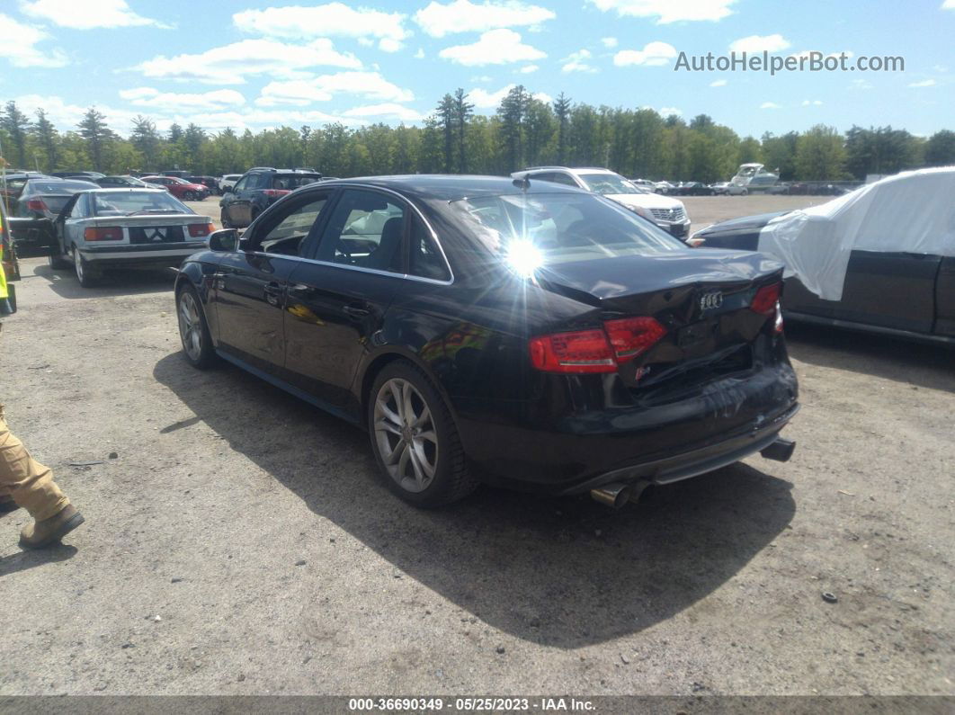 2012 Audi S4 Premium Plus Black vin: WAUBGAFL6CA074689