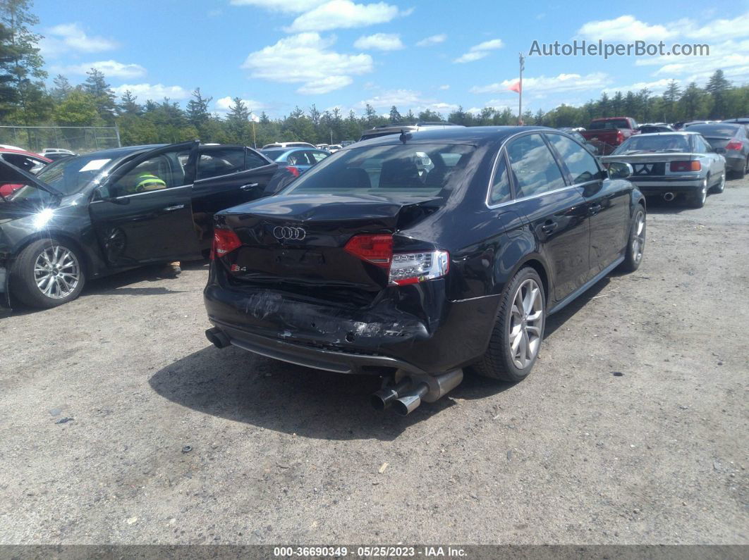 2012 Audi S4 Premium Plus Black vin: WAUBGAFL6CA074689